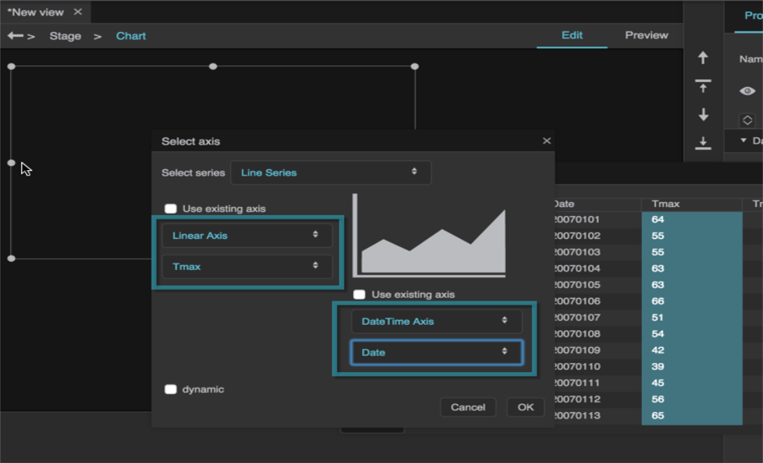 Charts - Select series